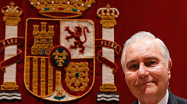 Carlos D&iacute;var, presidente del Tribunal Supremo y del CGPJ.