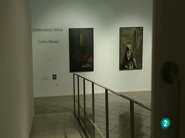 "Contemplaci&oacute; m&uacute;tua" un rep&agrave;s de l'obra de Carlos Mensa 
