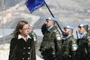 La ministra de Defensa, Carme Chac&oacute;n, ha querido visitar la base espa&ntilde;ola en El L&iacute;bano para intensificar los esfuerzos para conseguir un alto el fuego en Gaza.