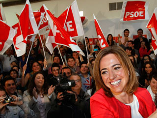 Carme Chac�n: Lo peor que podr�a pasarle al PSOE es el inmovilismo