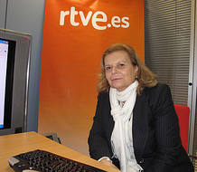 Carme Riera en los encuentros digitales de RTVE.es