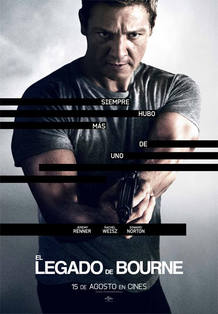 Carte de 'El legado de Bourne'.