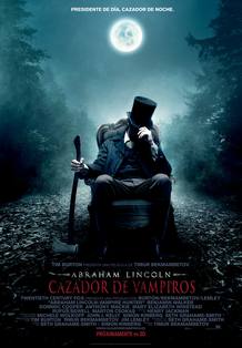 Cartel de 'Abraham Lincoln: Cazador de vampiros'