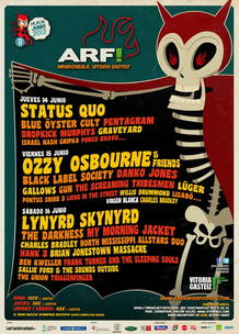 Cartel Azkena Rock Festival 2012