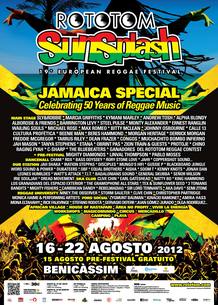 Cartel del Rototom Sunsplash 2012