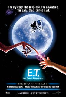 Cartel de 'E.T., el extraterrestre'