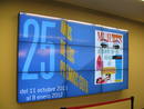 Cartel de la exposici&oacute;n Viaje al cine espa&ntilde;ol. 25 a&ntilde;os de los Premios goya