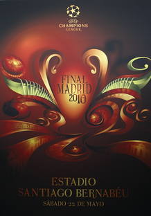Cartel de la final de Madrid 2010