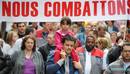 Cartel de la manifestaci&oacute;n en Estrasburgo (Francia): 