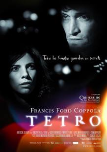 Cartel de "Tetro", la nueva pel&iacute;cula de Coppola y Verd&uacute;, en Espa&ntilde;a.