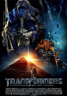 Cartel de la pel&iacute;cula "Transformers 2: La venganza de los ca&iacute;dos".