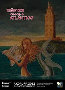 Cartel de 'Vi&ntilde;etas desde o Atl&aacute;ntico', de Kim