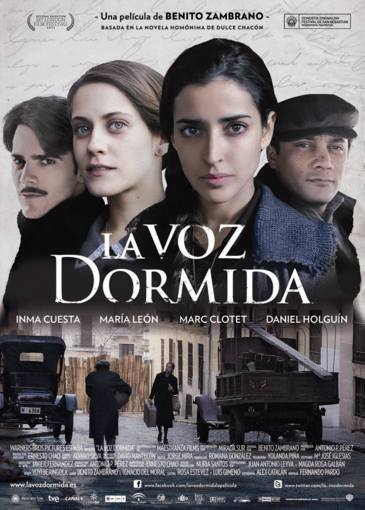 El cartel de 'La voz dormida', película de Benito Zambrano con participación de TVE