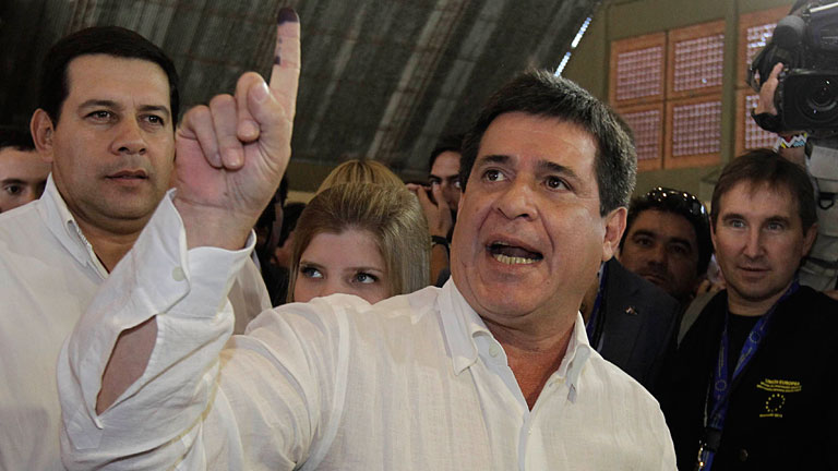 Horacio Cartes gana las elecciones de Paraguay