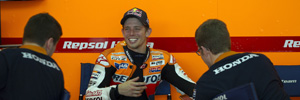 Casey Stoner: "Ha sido un buen test en general" Casey Stoner: "Ha sido un buen test en general"