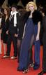 Cast members Doherty and Cole arrive on the red carpet for the film Confession of a Child of the Century at the 65th Cannes Film Festival