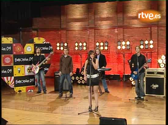 Eurovisi&oacute;n 2009 - Casting de &Aacute;ngeles Vela