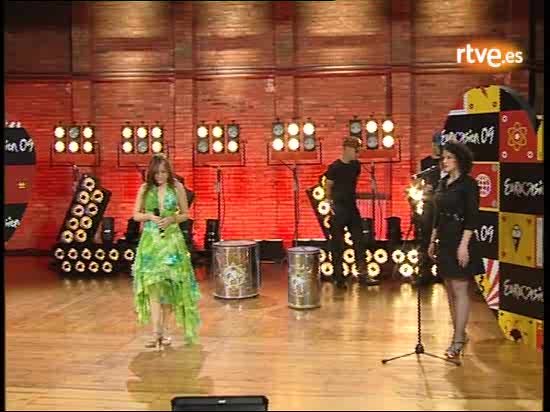 Eurovisi&oacute;n 2009 - Casting de Dulce