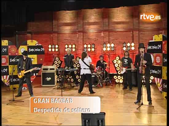 Eurovisi&oacute;n 2009 - Casting de Gran Baobab