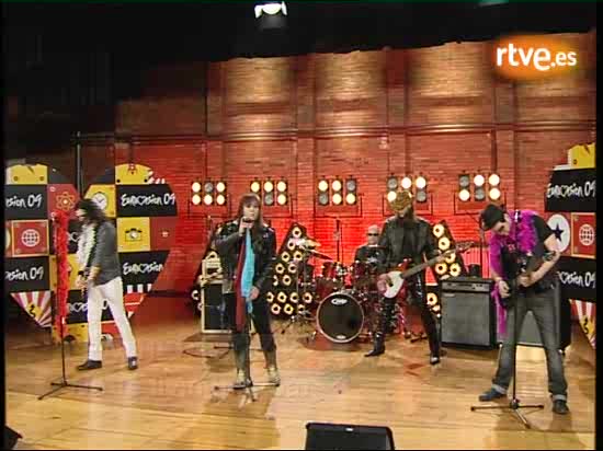 Eurovisi&oacute;n 2009 - Casting de Leather Boys