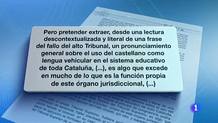 Ir al Video&nbsp;Catalu&ntilde;a educar&aacute; en catal&aacute;n y, solo si se pide, en castellano