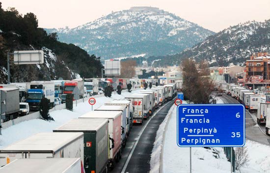 Catalu&ntilde;a sufri&oacute; la peor nevada desde 1962