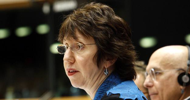 Catherine Ashton, comisaria de Comercio de la UE.