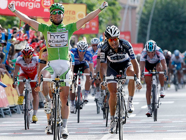 Cavendish se impone en el sprint de Salamanca