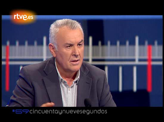 59 segundos - Cayo Lara se enfrenta al test de 59'