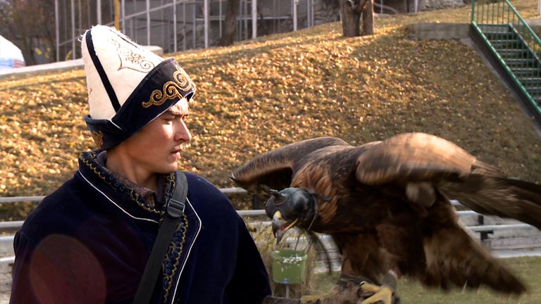La caza es una tradición en Kazajistán