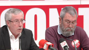 Ver v&iacute;deo  'CCOO y UGT convocan huelga general para el 29 de marzo'