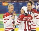 Ir al Video&nbsp;Celebraci&oacute;n de las jugadoras de hockey de Canad&aacute;