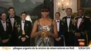 Ir al Video&nbsp;Censurada en Ir&aacute;n la imagen de Michelle Obama en los Oscars 2013