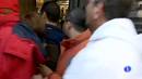 Ir al Video&nbsp;Un centenar de personas de la "Plataforma Afectados por la Hipoteca" han ocupado la sede central de Catalunya Caixa