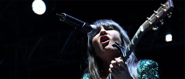 <center>Amaral saca su lado salvaje en la clausura del Sonorama</center>