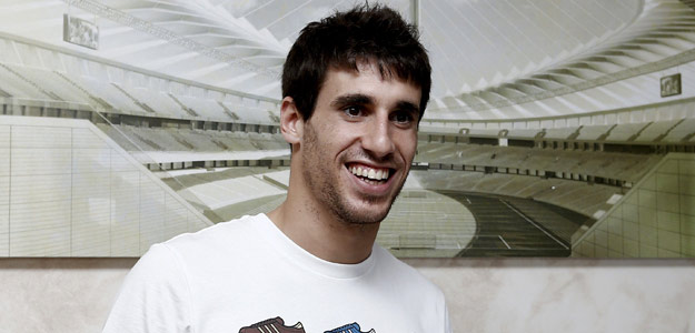 El centrocampista navarro del Athletic de Bilbao y campe&oacute;n de Europa con la selecci&oacute;n espa&ntilde;ola, Javi Martinez.