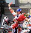 La piloto espa&ntilde;ola de motos Eulalia Sanz Pla, ganadora en categor&iacute;a femenina.