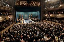 El Teatro Campoamor de Oviedo se ha vestido de gala en su d&iacute;a grande.