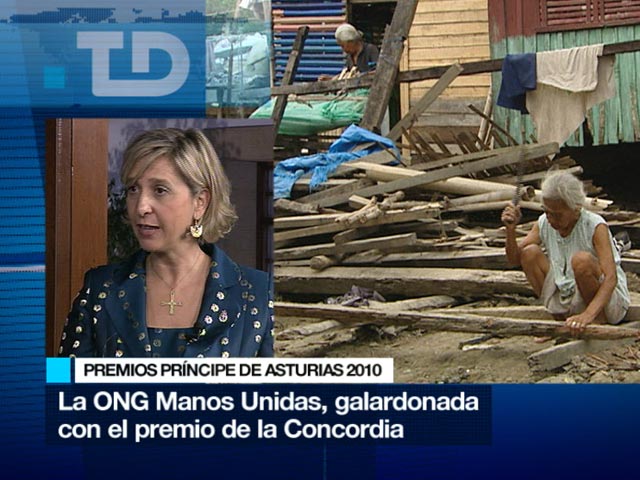 Hablamos con Myriam Garc&iacute;a Abrisqueta, presidenta de Manos Unidas