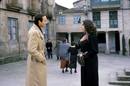 Charo L&oacute;pez y Eusebio Poncela en la piel de sus personajes, Clara Ald&aacute;n y Carlos Deza.