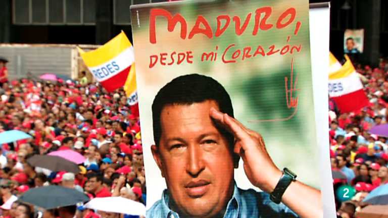 En Portada - Chávez en campaña