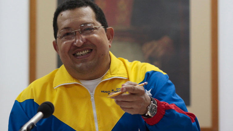 Ch&aacute;vez dice que su evoluci&oacute;n es "favorable" y que volver&aacute; a Venezuela esta semana