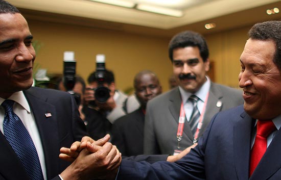 Ch&aacute;vez quiere ser amigo de Obama
