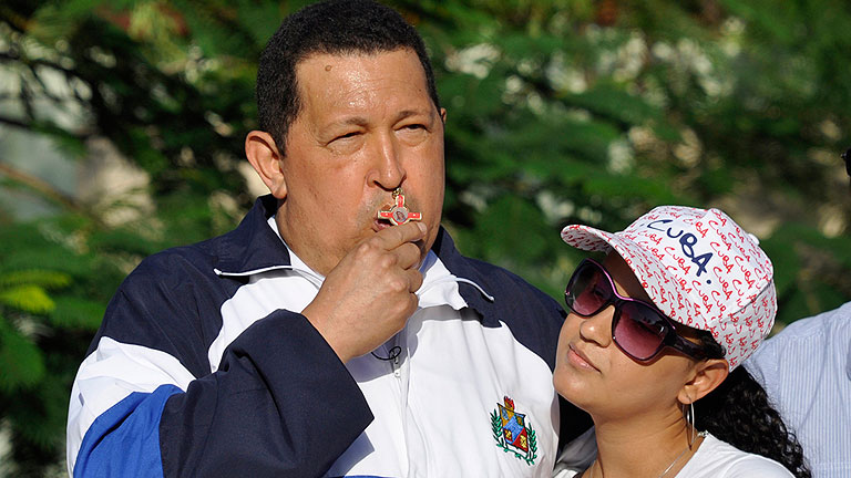Ch&aacute;vez reaparece para desmentir los rumores sobre su estado de salud tras 10 d&iacute;as de silencio