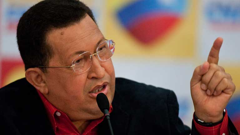 Hugo Ch&aacute;vez, "libre" del c&aacute;ncer y listo para la batalla electoral