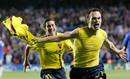 Iniesta fue el h&eacute;roe del conjunto cul&eacute; en Stamford Bridge, con el gol que vali&oacute; una final.