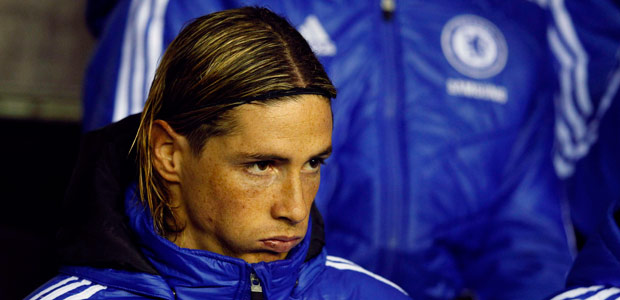 El delantero internacional del Chelsea Fernando Torres.