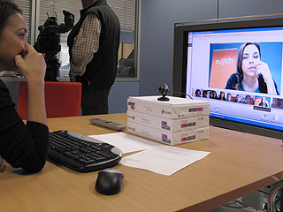 Ver v&iacute;deo  'Chenoa, en la 'quedada' de RTVE.es y Google +'