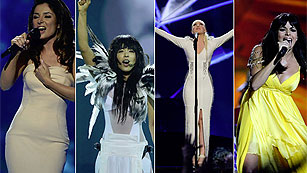 Las chicas dan en el blanco en Eurovisi&oacute;n