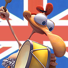 Chicken Town en inglés